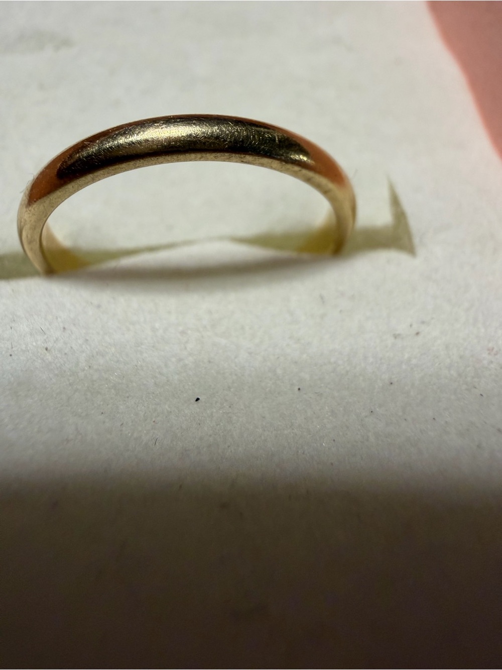 Simple Gold 10k Band Ring